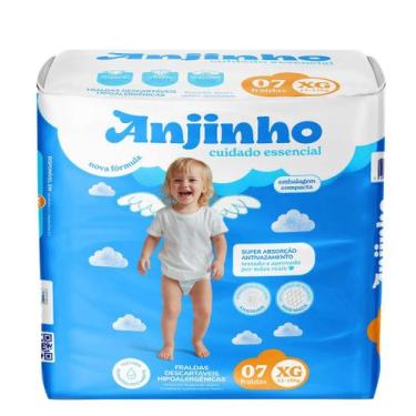 Imagem de Anjinho Fralda Descartável Compacta XG c/ 7un - Parentex
