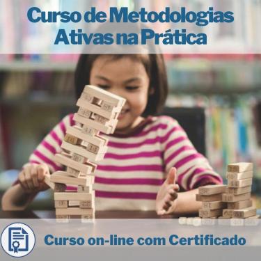 Imagem de Curso Online em videoaula de Metodologias Ativas na Prática com Certificado