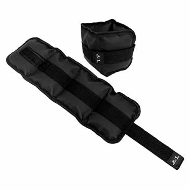 Imagem de Caneleira de Peso 1kg Muvin – Tornozeleira – Ajustável – Academia – Treino – Exercício – Fitness – Musculação – Fortalecimento e Tonificação dos Membros Inferiores – Resistente - Par