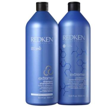 Imagem de Kit Redken Extreme Shampoo 1L Condicionador 1L
