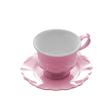 Imagem de Wolff CJ 6 XÍCARAS CHÁ PORCELANA C/PIRES FANCY 200ml ROSE