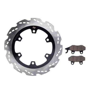 Imagem de Disco C/ Pastilha De Freio Dianteiro Gp7 Dafra Apache 150 [F016]