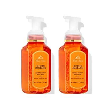 Imagem de Bath & Body Works Bath and Body Works Kitchen Mandarin Gentle Foaming Hand Soap 8.75 Ounce 2-Pack (Kitchen Mandarin) 17.5 fluid_ounces