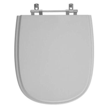 Imagem de Assento Sanitario Sabatini Cinza Claro para Vaso Icasa - Pontto Lavabo