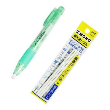 Imagem de Verde Refil Borracha Mono Knock 3,8mm C/4 Tombow