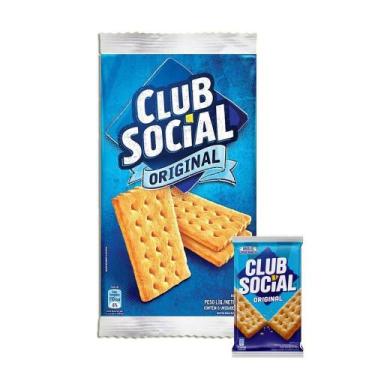 Imagem de Biscoito Salgado Club Social Pacote Com 6 Unidades
