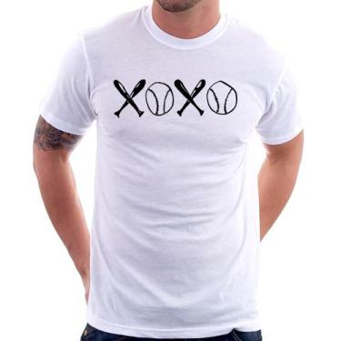 Imagem de Camiseta Xoxo Baseball - Foca na Moda, Branco, M
