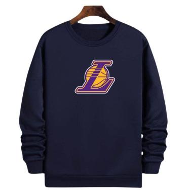 Imagem de Blusa Moletom Gola Basquete LA Los Angeles Laker Basketball