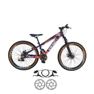 Imagem de Bicicleta Aro 26 Vikingx Tuff 25 Aluminio 21 Velocidades Freio Hidraul