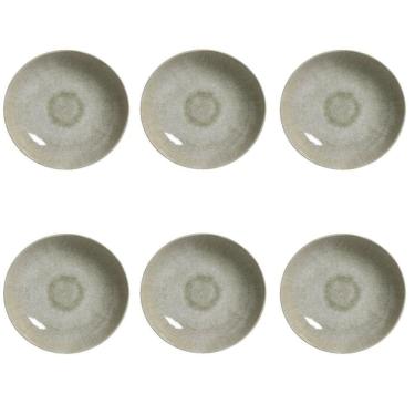 Imagem de Conjunto De Pratos Fundos 06 Peças Bio Moss Porto