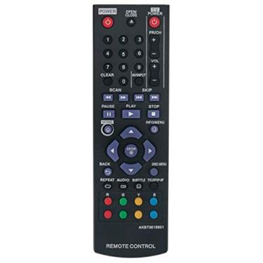 Imagem de ZdalaMit AKB73615801 Controle remoto de substituição apto para LG BP125 BP320 BP220 BP200 BP325W BP125 BP220N BP320N BP325 Blu-ray Disc Player