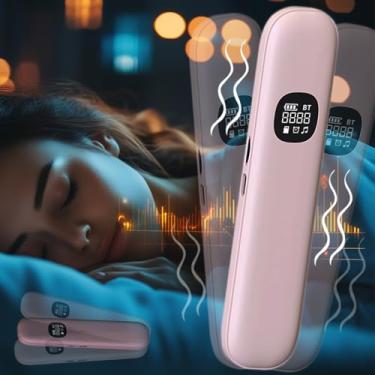 Imagem de HALCONTORNO Alto-falante Bluetooth para dormir sob o travesseiro – Alto-falante com almofada de condução óssea com 11 ruído branco integrado, barra silenciosa portátil de 400 mAh, temporizador