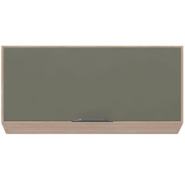 Imagem de Armário De Geladeira Firenze 1 Porta Basculante Demóbile Avena Com Menta