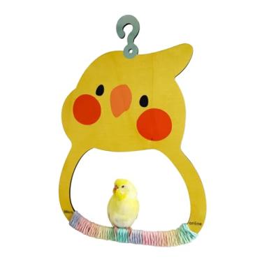 Imagem de Brinquedo De Balanço Para Pássaros | Brinquedo Balanço para Gaiola de Periquitos - Poleiro De Colorido Para Mastigação E Exercício Para Agapornis Calopsita Aratinga Decoração De Habitat