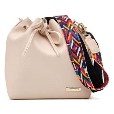 Imagem de Bolsa Saquinho Alice Monteiro Modelo Peruana Com 2 Alças 1 Colorida Al