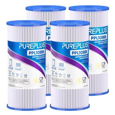 Imagem de Cartucho de filtro de água PUREPLUS 10 x 4.5 para GE, Culligan