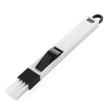 Imagem de Escova Pincel Com Pá Para Teclado Pc Quinas E Cantos Preto - YAAY