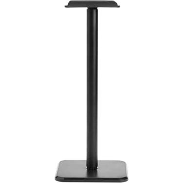 Imagem de Suporte de fone de ouvido, suporte de fone de ouvido de mesa simples para monitor de PC, gancho de parede, suporte de fone de ouvido para mesa (preto)
