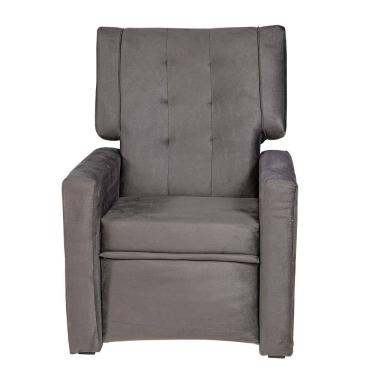 Imagem de Poltrona Reclinavel do Papai Design Minimalista Compacta Confortavel para Sala de Estar e Leitura