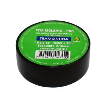 Imagem de Fita isolante pvc 19mm x 10m - tramontina