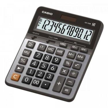 Imagem de Calculadora De Mesa Casio Gx-120b 12 Dígitos Prata [f002]