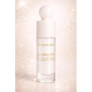 Imagem de Iluminador luminizador Líquido Glow Facial Sarah’s Beauty – Brilho Natural e Acabamento Radiante (Crystal)