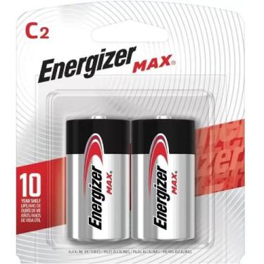 Imagem de Pilha Alcalina C Média Energizer Max Com 2 unidades