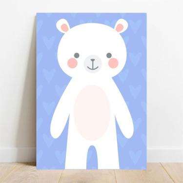 Imagem de Placa Decorativa Bebe Urso - TaColado., 20x30cm