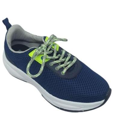 Imagem de Tênis Molekinho Menino Nylon/Napa com Cadarço Colorido Cor:;Tamanho:36;Gênero:Feminino-...