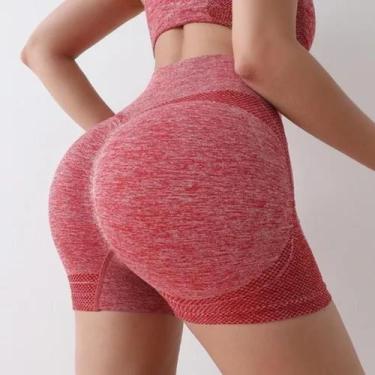 Imagem de Conjuntos Academia Feminino Leggings Top Shorts Levanta Bumbum Academi