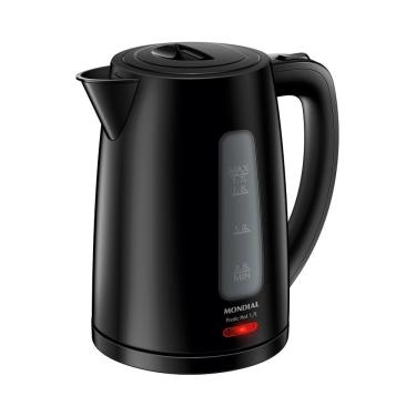 Imagem de Chaleira Elétrica Mondial Pratic Hot CE-17 1,7L Plástico Preto com Desligamento Automático