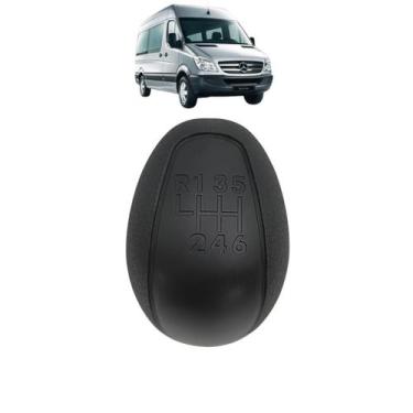 Imagem de Manopla Bola De Câmbio Mercedes Sprinter 2012 A 2019 Preto - Nat
