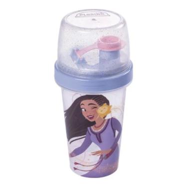 Imagem de Garrafa Infantil Wish 320ml Escolar Sheikeira P/ Lancheira - Plasutil