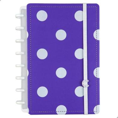 Imagem de Caderno Inteligente Poa A5 Customizável 80 Folhas Offset 90g, Azul May