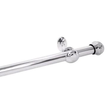 Imagem de Varão 3 Metros Cromado Simples 19Mm