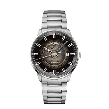 Imagem de MIDO Commander Gradient - Relógio automático suíço masculino - mostrador preto - caixa...