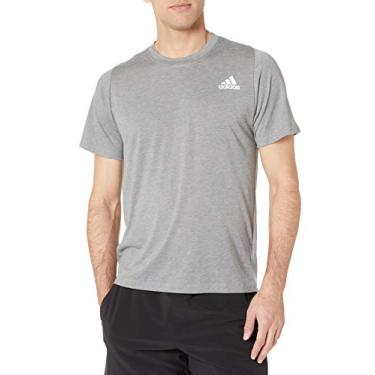 Imagem de Adidas Camiseta masculina Freelift Sport Prime Heather, Grey Melange, X-Large
