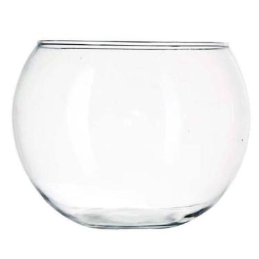 Imagem de Vaso Tipo Aquário Redondo Vidro 9L Arranjos Ornamentais