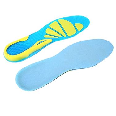 Imagem de Palmilhas para pés, absorção de suor, calçados leves e respiráveis, palmilhas para esportes para mulheres para caminhadas para homens para escalada