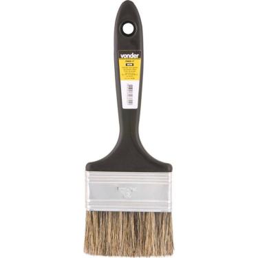 Imagem de Pincel 2  Cerdas Gris Cabo Plástico Para Tintas Latéx E Acrí