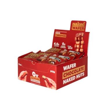 Imagem de Naked Wafer Cinnamon - Barra de Proteína com Whey Protein e Zero Açúcar (Caixa - 12 unidades) - Naked Nuts