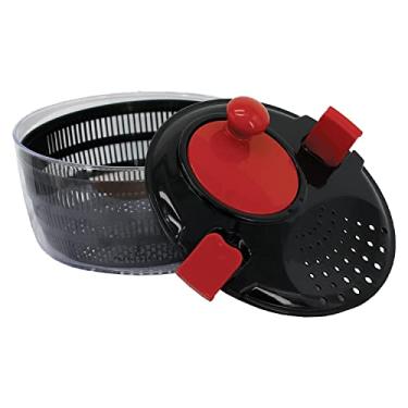 Imagem de Emeril Lagasse Escorredor de lavadora de vegetais 4L com tigela e escorredor, cortador multiuso de alface, lavador de frutas, spinner de macarrão e batatas fritas