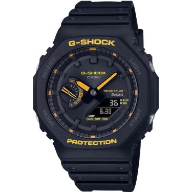 Imagem de Relógio Casio G-Shock GA-B2100CY-1ADR Carbon Core Guard Caution Yellow *Bluetooth e Tough Solar-Masculino