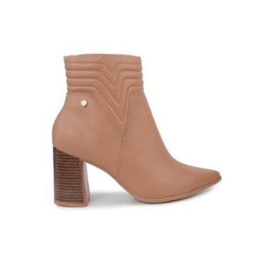 Imagem de Bota Feminina Ramarim CB Tan Marrom - 2358123-Feminino