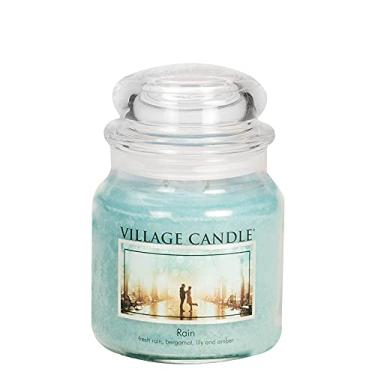 Imagem de Village Candle Vela perfumada de vidro Rain 473 ml, média