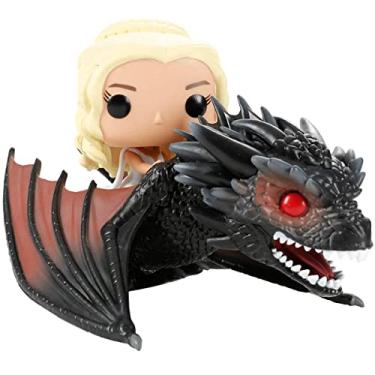 Imagem de Pop! Game Of Thrones - Daenerys Targaryen E Drogon #15 – Funko