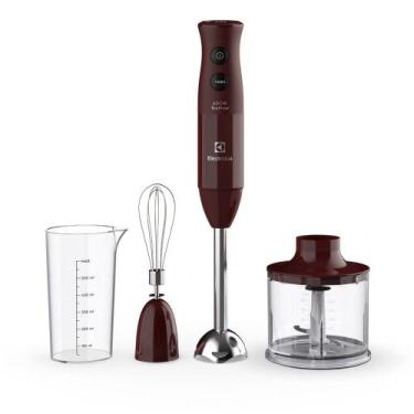 Imagem de Mixer 3 Em 1 Electrolux Vermelho Escuro 600W Haste Em Inox E Tecnologi