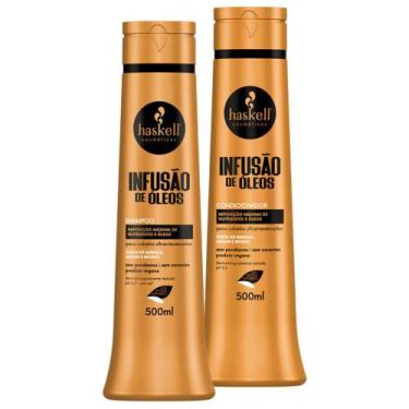 Imagem de Kit Infusão de Óleos Haskell Shampoo + Condicionador 500ml