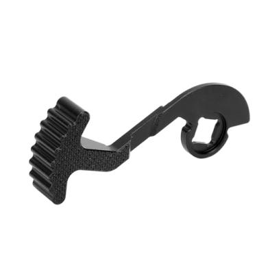 Imagem de Volante do Transmissor de Carro RC, Transmissor de Controle Remoto Adaptador de Transmissor de Controle Ergonômico Com Uma Mão para Controlador 1/10 NB4 (Preto)