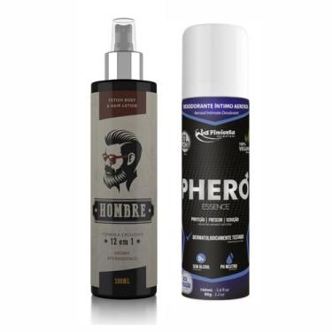 Imagem de Creme Hidratante Masculino Cabelo Pele E Desodorante Intimo - Hombre e